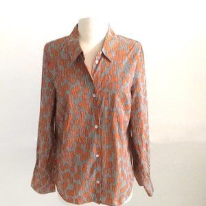 COS Circle Stripe Print -NWT- Sz 8 Gorgeous Blouse